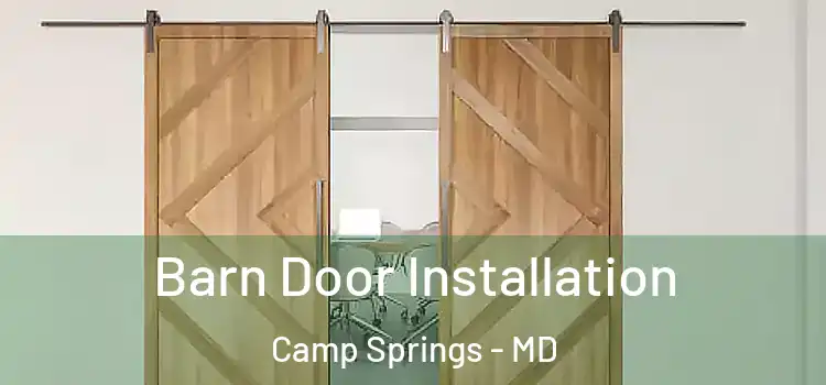 Barn Door Installation Camp Springs - MD