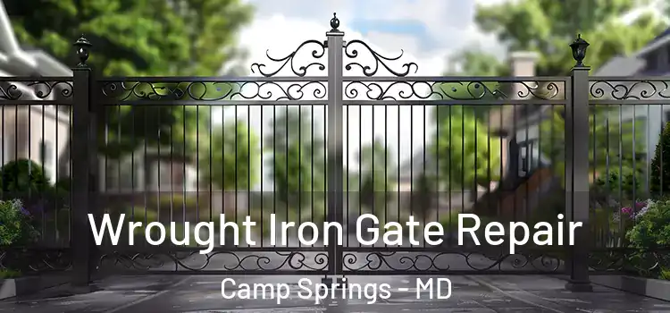 Wrought Iron Gate Repair Camp Springs - MD